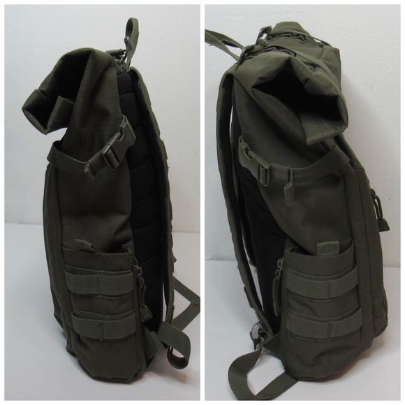 Call of Duty Military Green Roll Top Backpack Bag - Picture 3 of 8